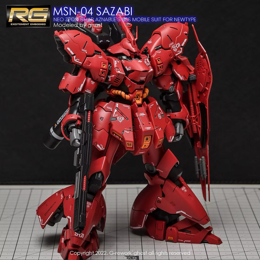 [RG] SAZABI Water Decal