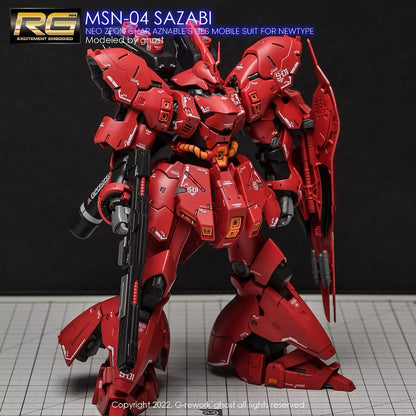 [RG] SAZABI Water Decal