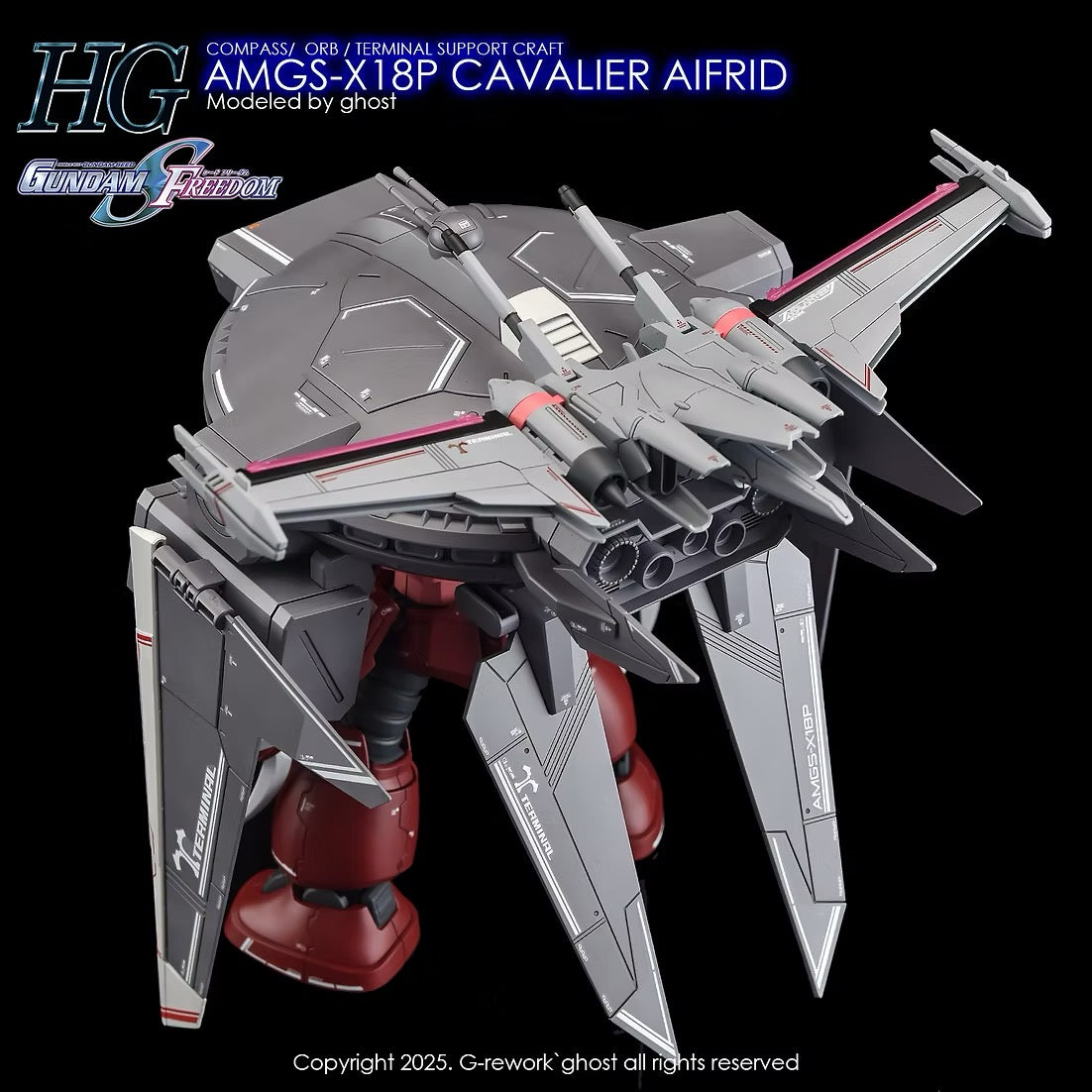[HG] [SEED] CAVALIER AIFRID Water Decal