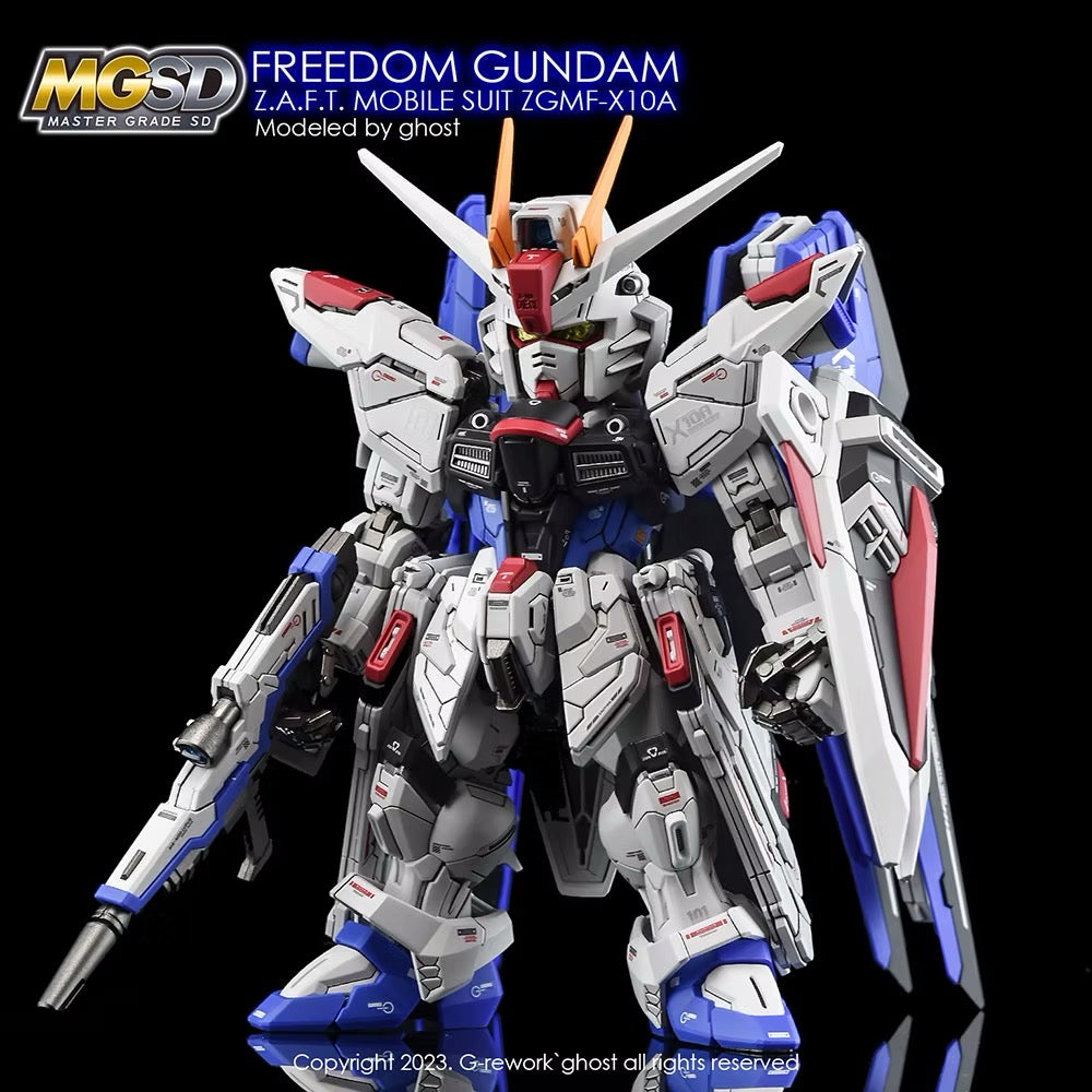 [MGSD] FREEDOM GUNDAM Water Decal