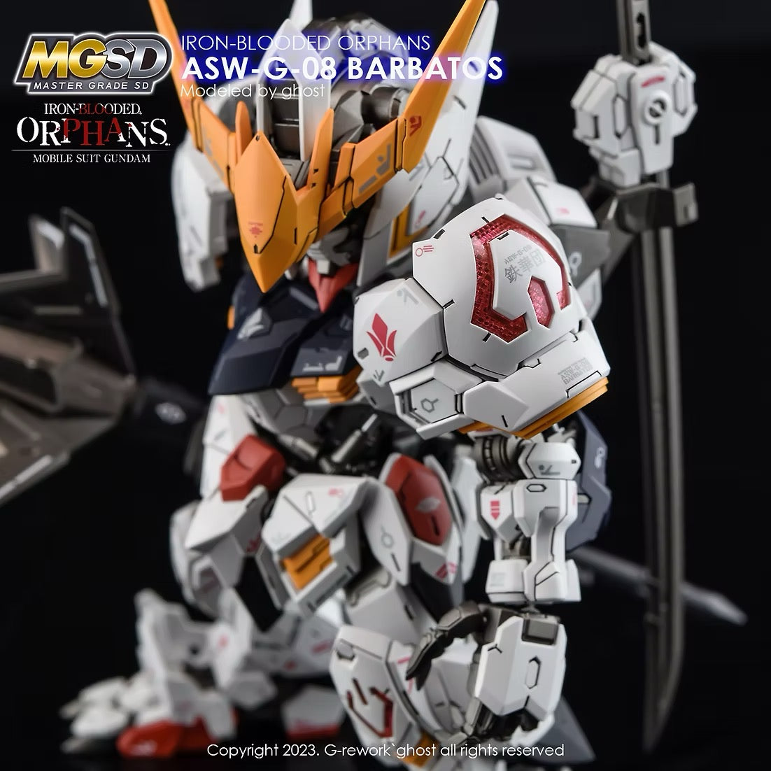 [MGSD] GUNDAM BARBATOS Water Decal