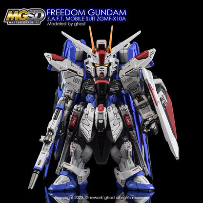 [MGSD] FREEDOM GUNDAM Water Decal