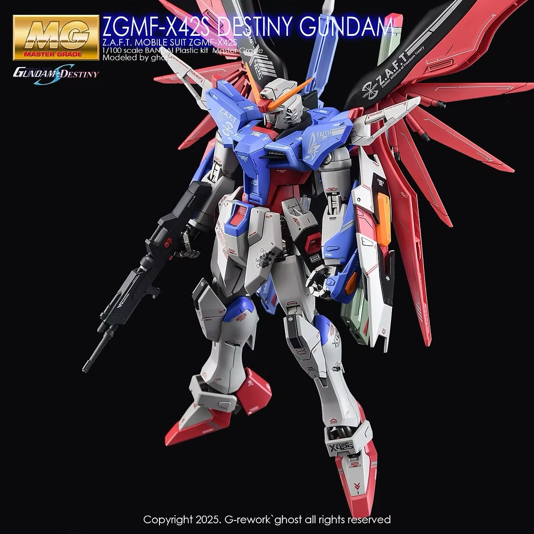 [MG] SEED DESTINY GUNDAM Water Decal