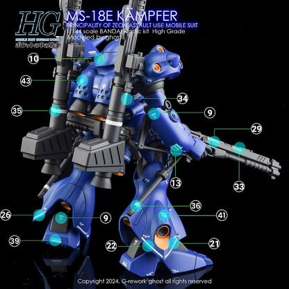 [HG] MS-18E KAMPFER Water Decal