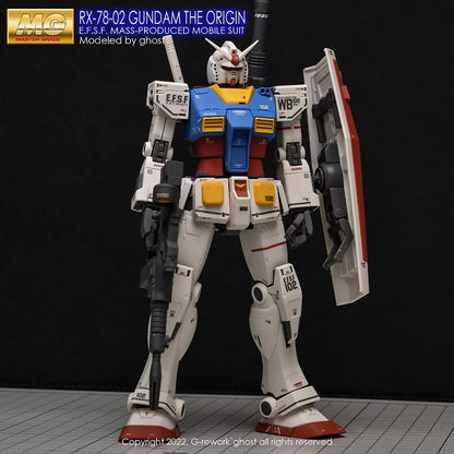 [MG] THE ORIGIN GUNDAM RX-78-2 Water Decal