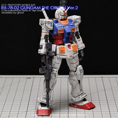 [HG] GTO GUNDAM RX-78-2 Water Decal