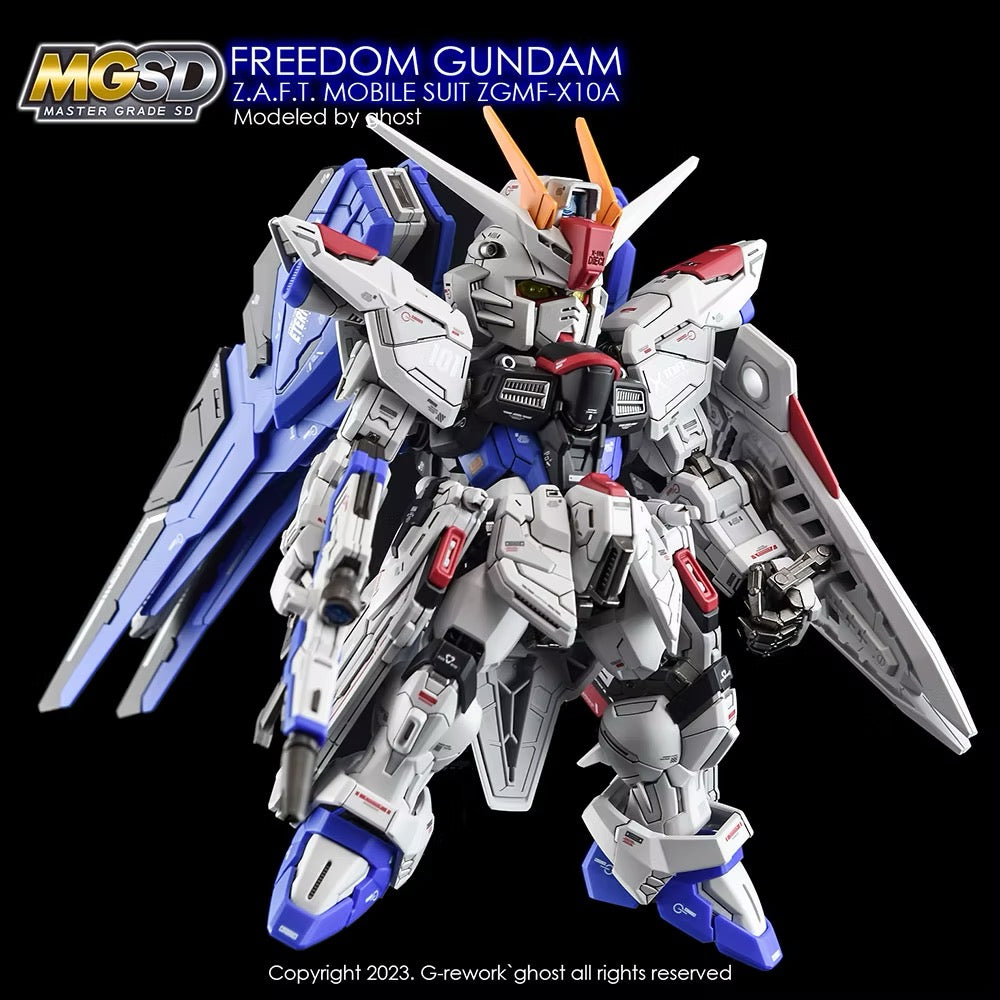 [MGSD] FREEDOM GUNDAM Water Decal