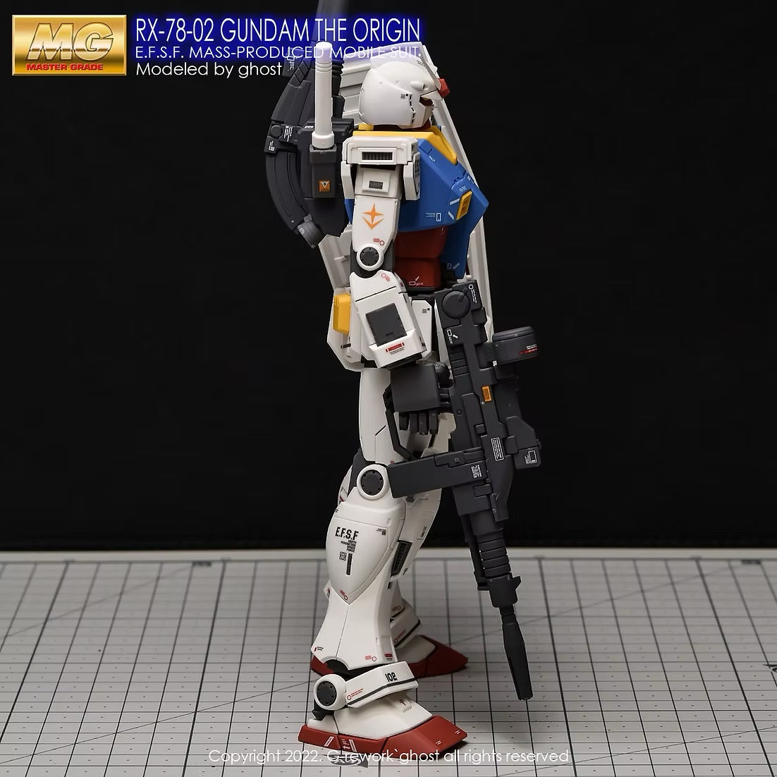 [MG] THE ORIGIN GUNDAM RX-78-2 Water Decal