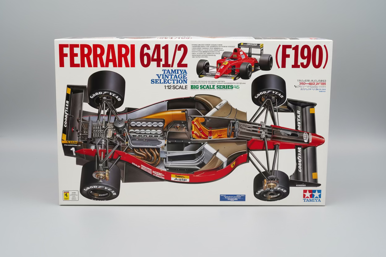 Tamiya Ferrari 641/2 (F190) 1/12 Scale Vintage Selection