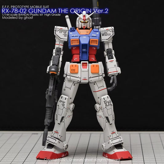 [HG] GTO GUNDAM RX-78-2 Water Decal
