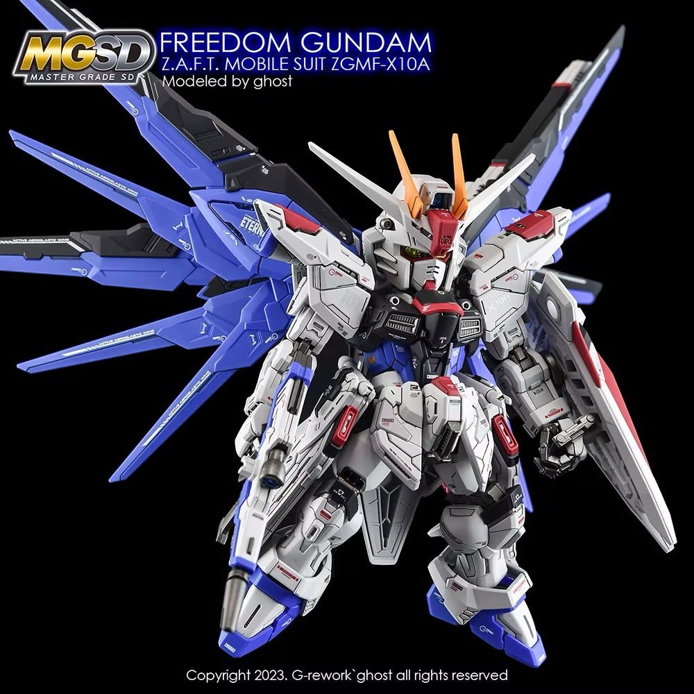[MGSD] FREEDOM GUNDAM Water Decal