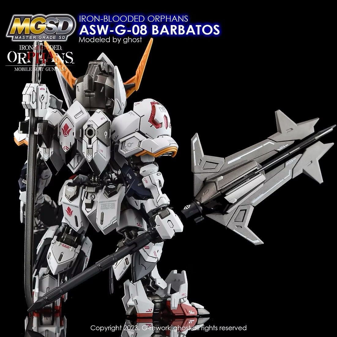 [MGSD] GUNDAM BARBATOS Water Decal