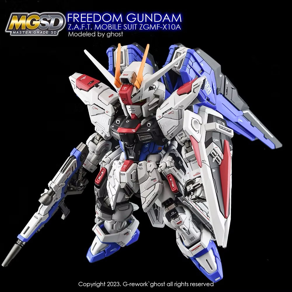 [MGSD] FREEDOM GUNDAM Water Decal