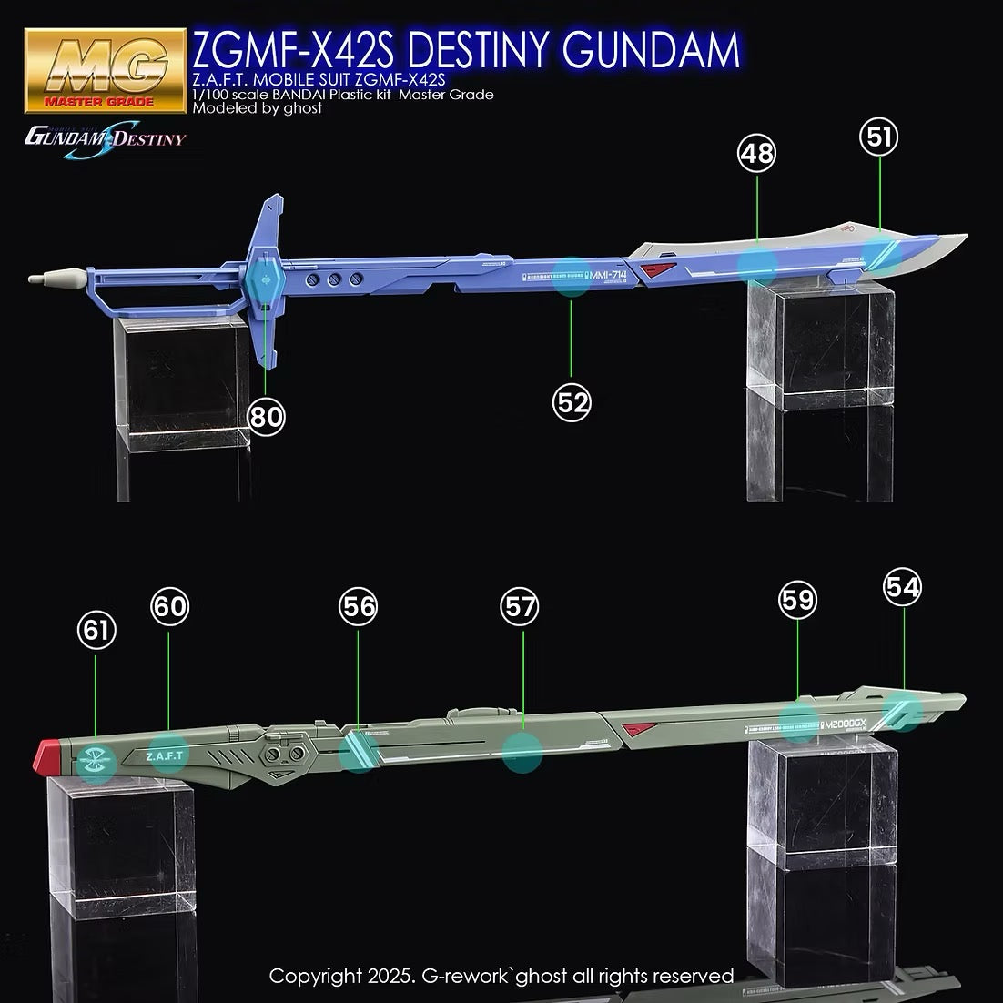 [MG] SEED DESTINY GUNDAM Water Decal