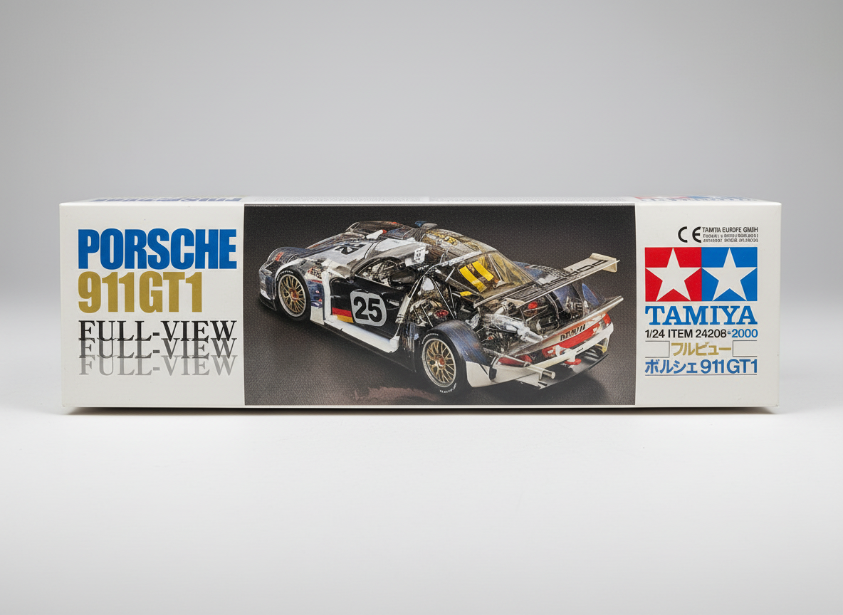 Tamiya 24208 - 1/24 Porsche 911 GT1 Full View Clear  [24208]