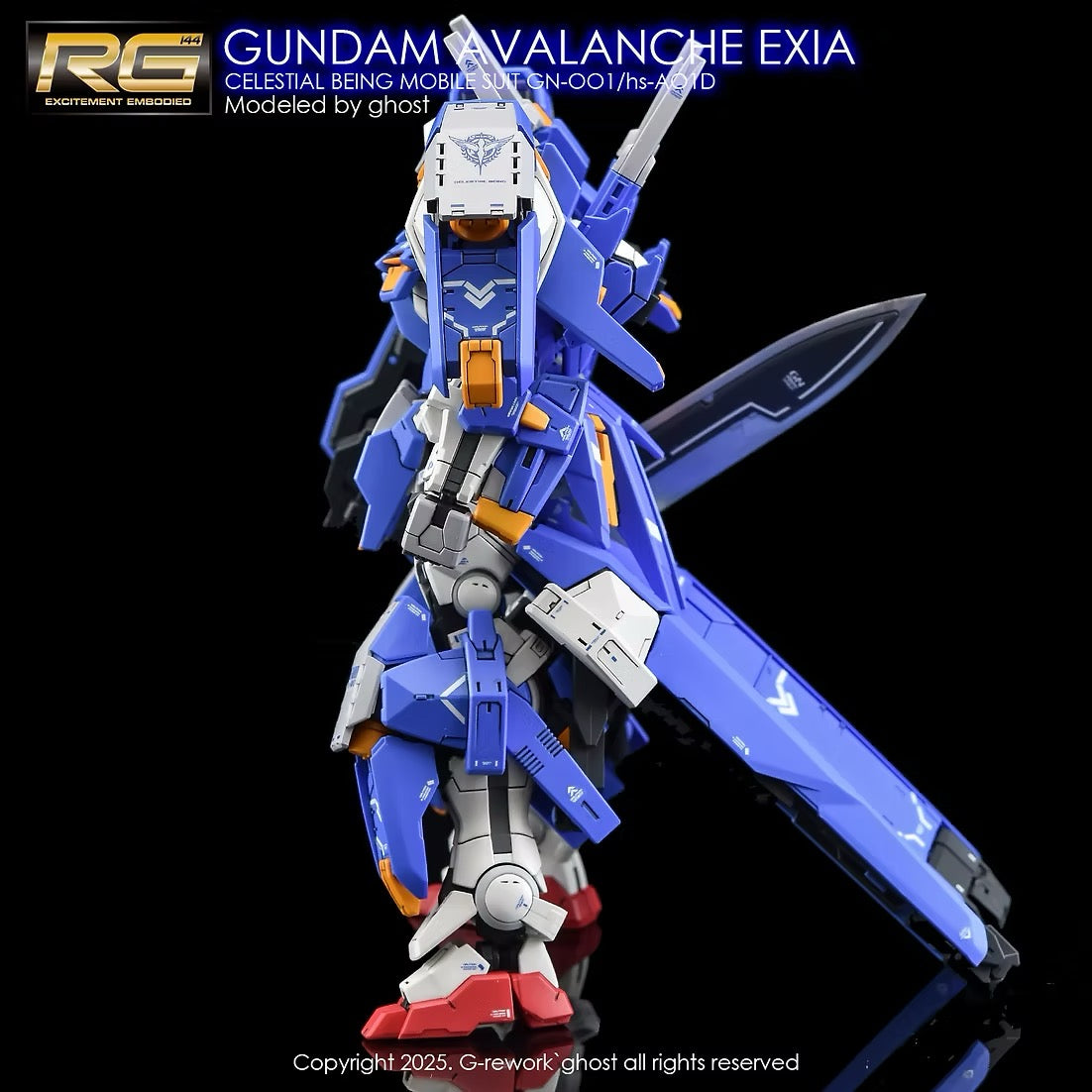 [RG] GUNDAM AVALANCHE EXIA Water Decal