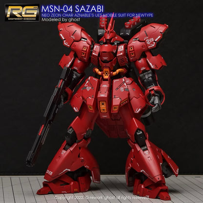 [RG] SAZABI Water Decal