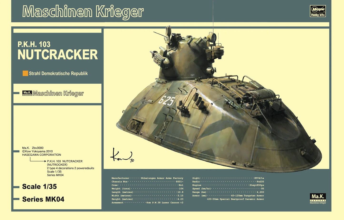 Ma.K 1/35 P.K.H.103 NUTCRACKER – Series MK04