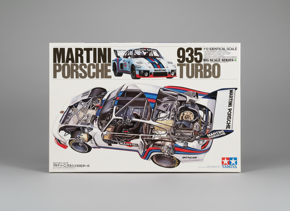 Tamiya 1:12 Martini Porsche 935 Turbo Kit (Vintage Version)