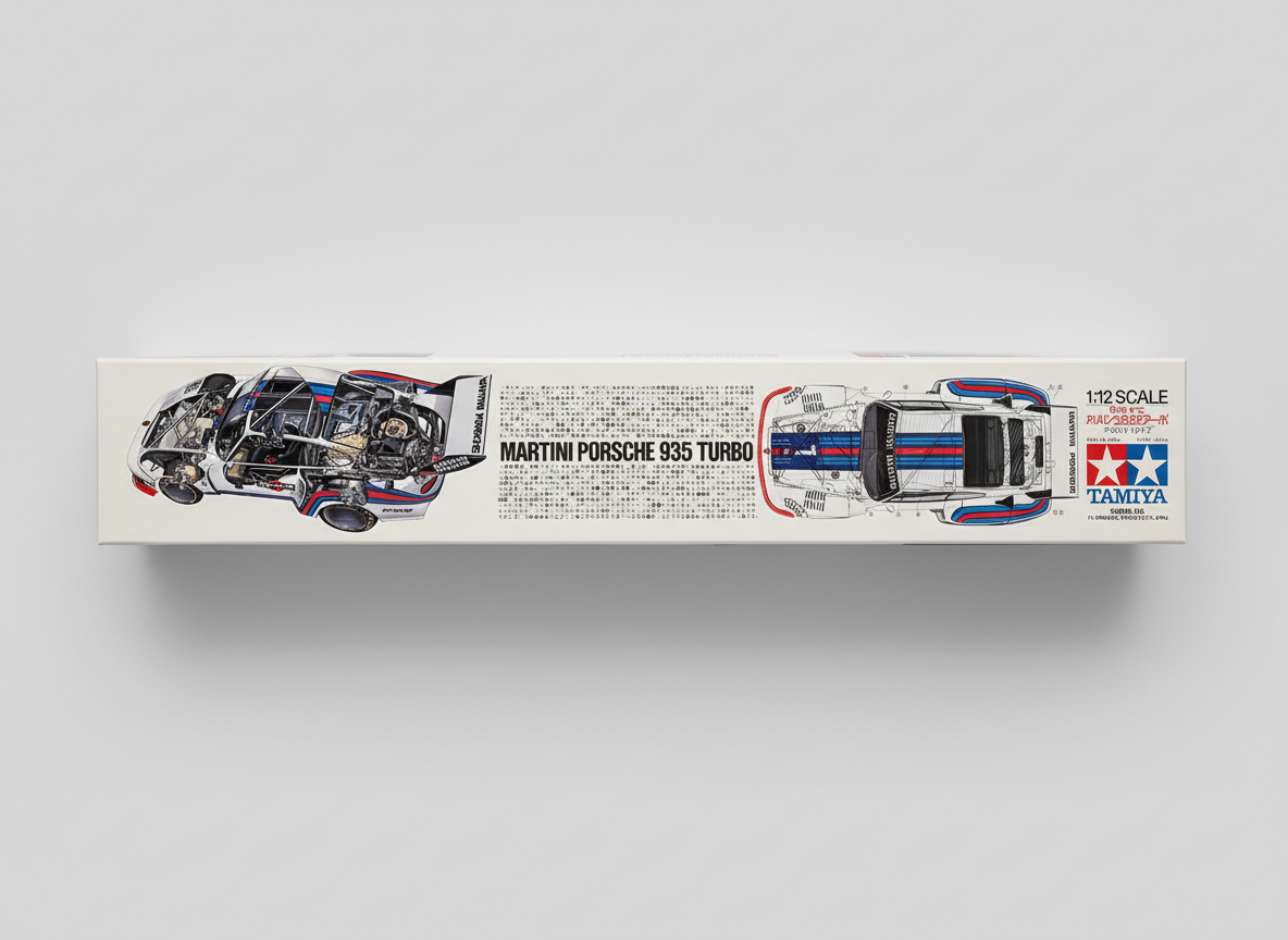 Tamiya 1:12 Martini Porsche 935 Turbo Kit (Vintage Version)