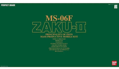 PG MS-06-F Zaku II 1/60