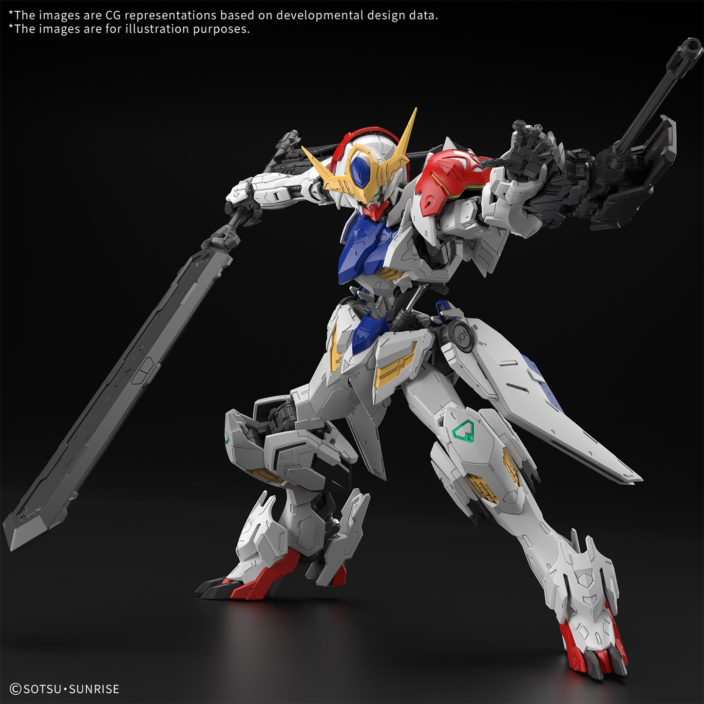 MG 1/100 GUNDAM BARBATOS LUPUS
