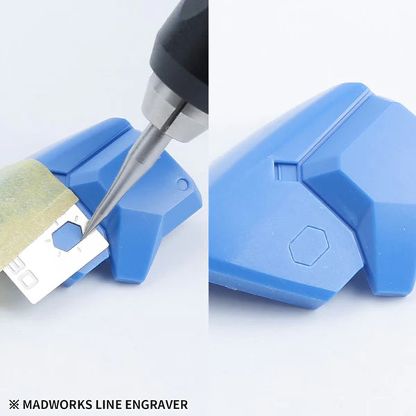 Madworks TS000 Tungsten Steel Line Engraver Needle