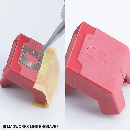 Madworks TS000 Tungsten Steel Line Engraver Needle