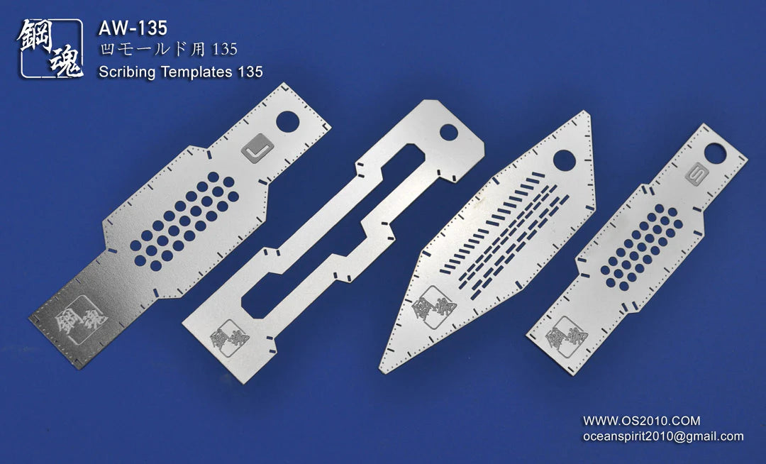 Madworks AW-135 Scribing Templates
