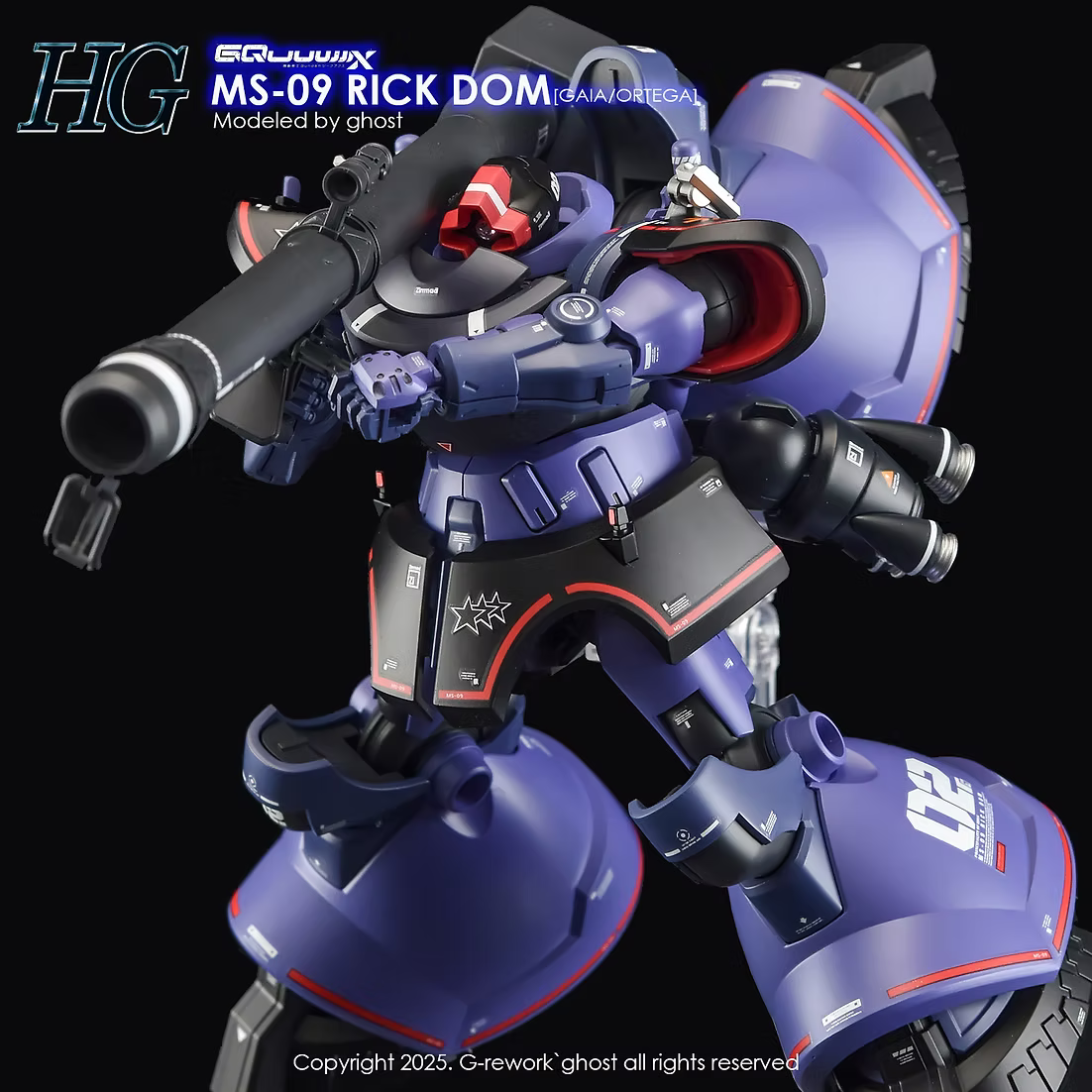 [HG] [GQ] RICK DOM Water Decal