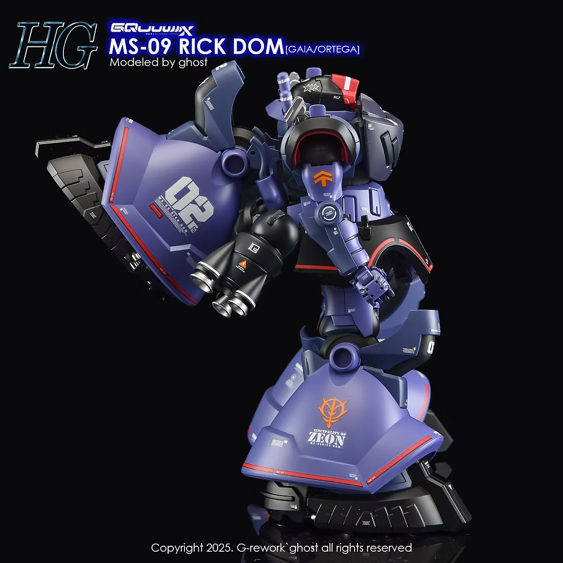 [HG] [GQ] RICK DOM Water Decal