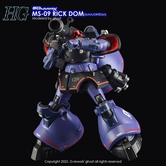 [HG] [GQ] RICK DOM Water Decal