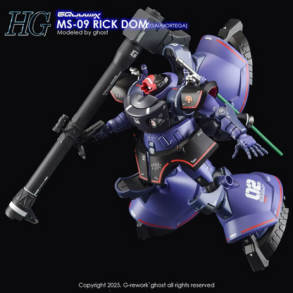 [HG] [GQ] RICK DOM Water Decal