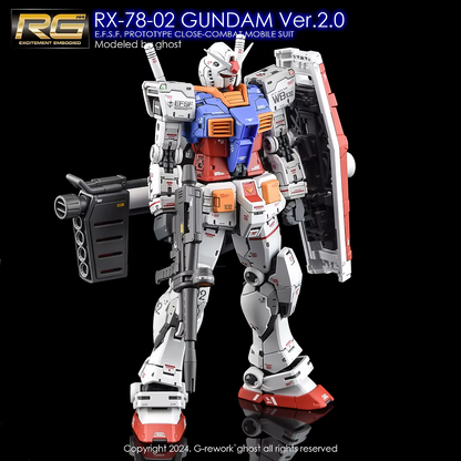 [RG] RX-78-2 GUNDAM Ver.2.0 Water Decal