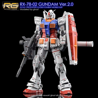 [RG] RX-78-2 GUNDAM Ver.2.0 Water Decal