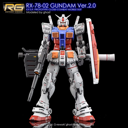 [RG] RX-78-2 GUNDAM Ver.2.0 Water Decal