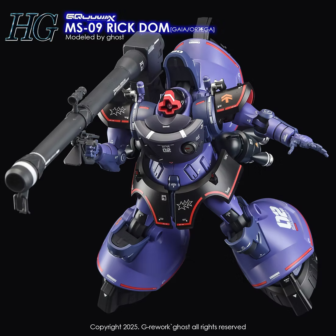 [HG] [GQ] RICK DOM Water Decal