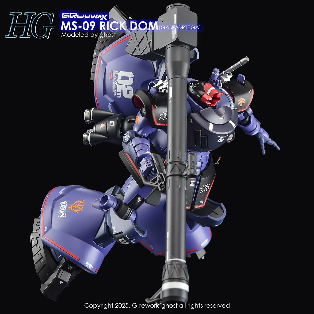 [HG] [GQ] RICK DOM Water Decal