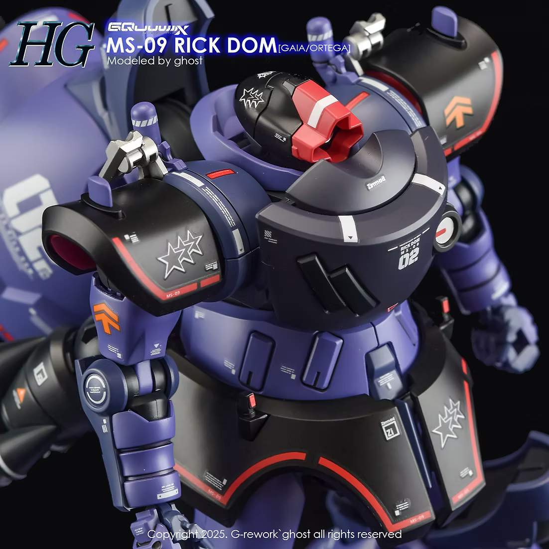 [HG] [GQ] RICK DOM Water Decal