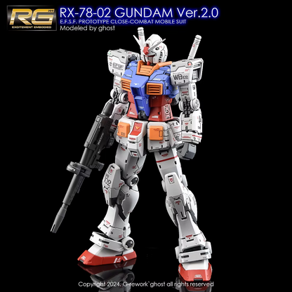 [RG] RX-78-2 GUNDAM Ver.2.0 Water Decal