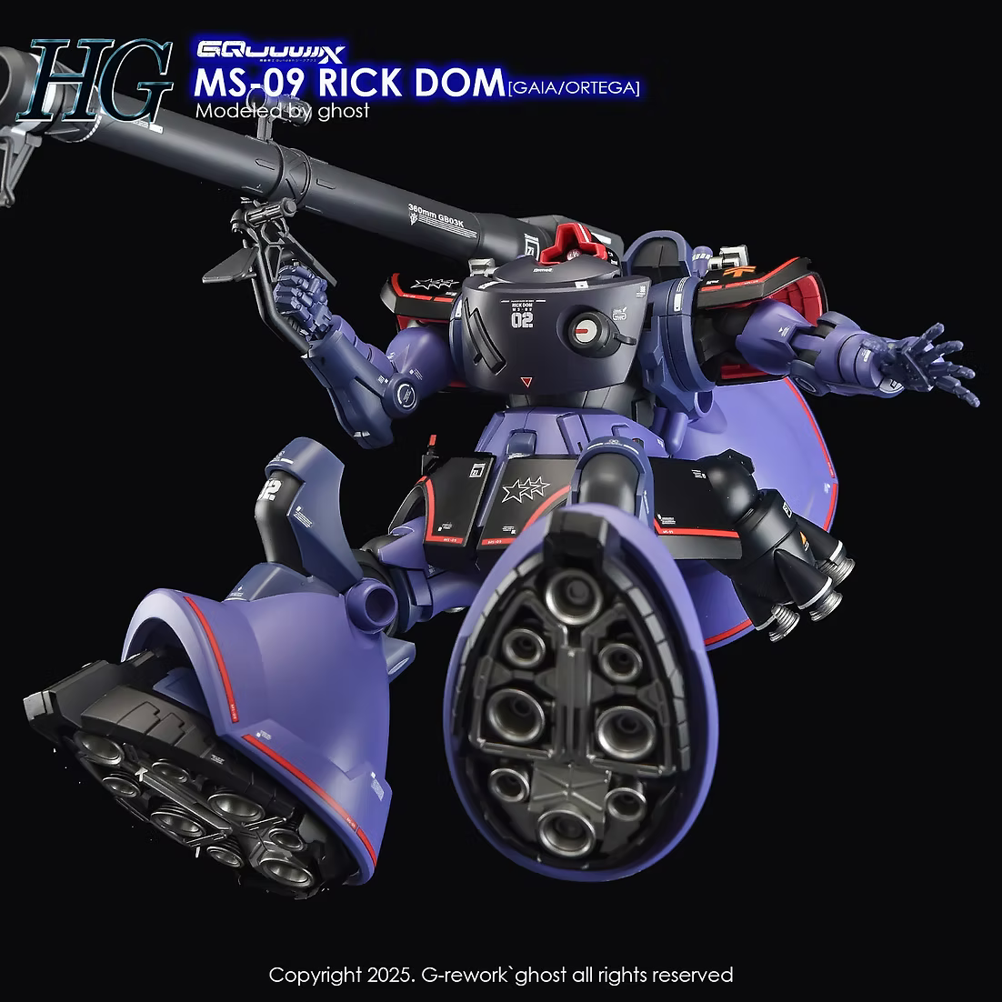 [HG] [GQ] RICK DOM Water Decal